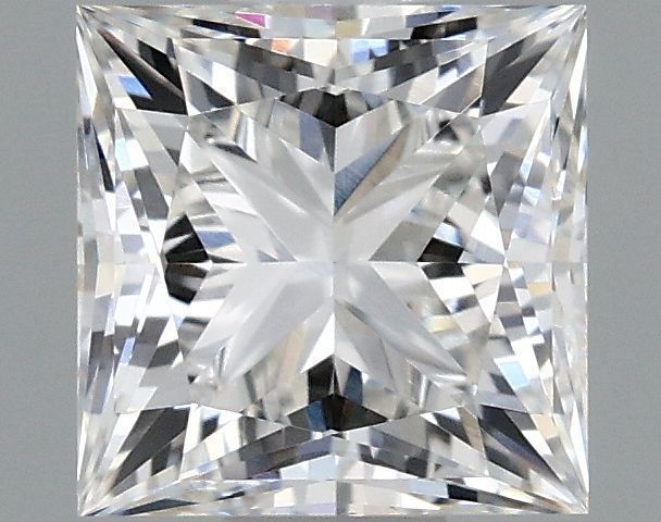 0.96 ct. princess Lab Grown Diamond front image