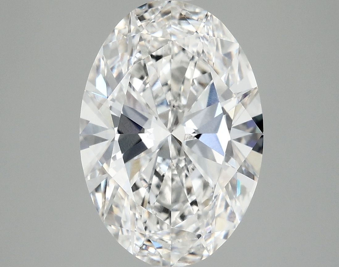 3.86 ct. oval Lab Grown Diamond front image