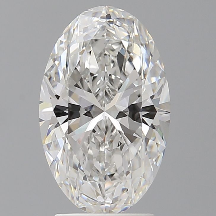 3.09 ct. oval Lab Grown Diamond front image