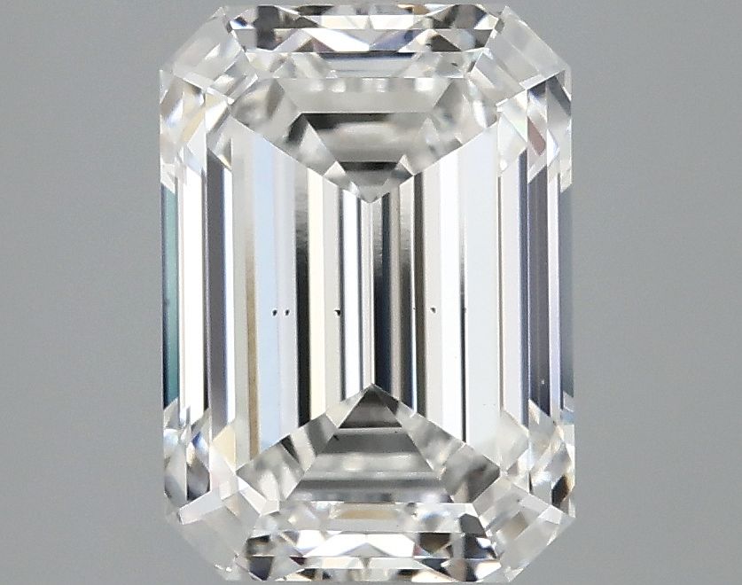 3.32 ct. emerald Lab Grown Diamond front image