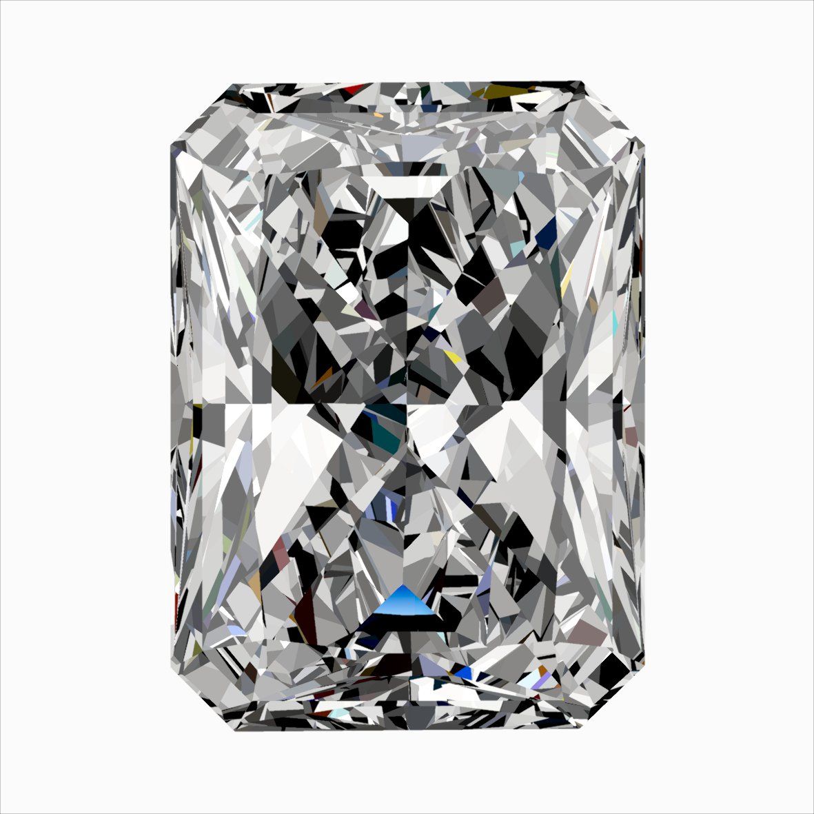 0.41 ct Radiant diamond