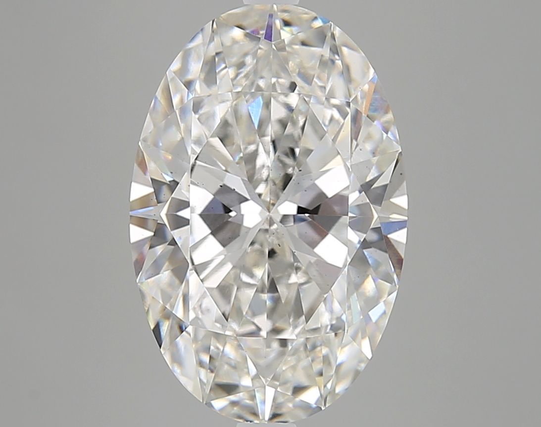 5.10 ct. oval Lab Grown Diamond front image