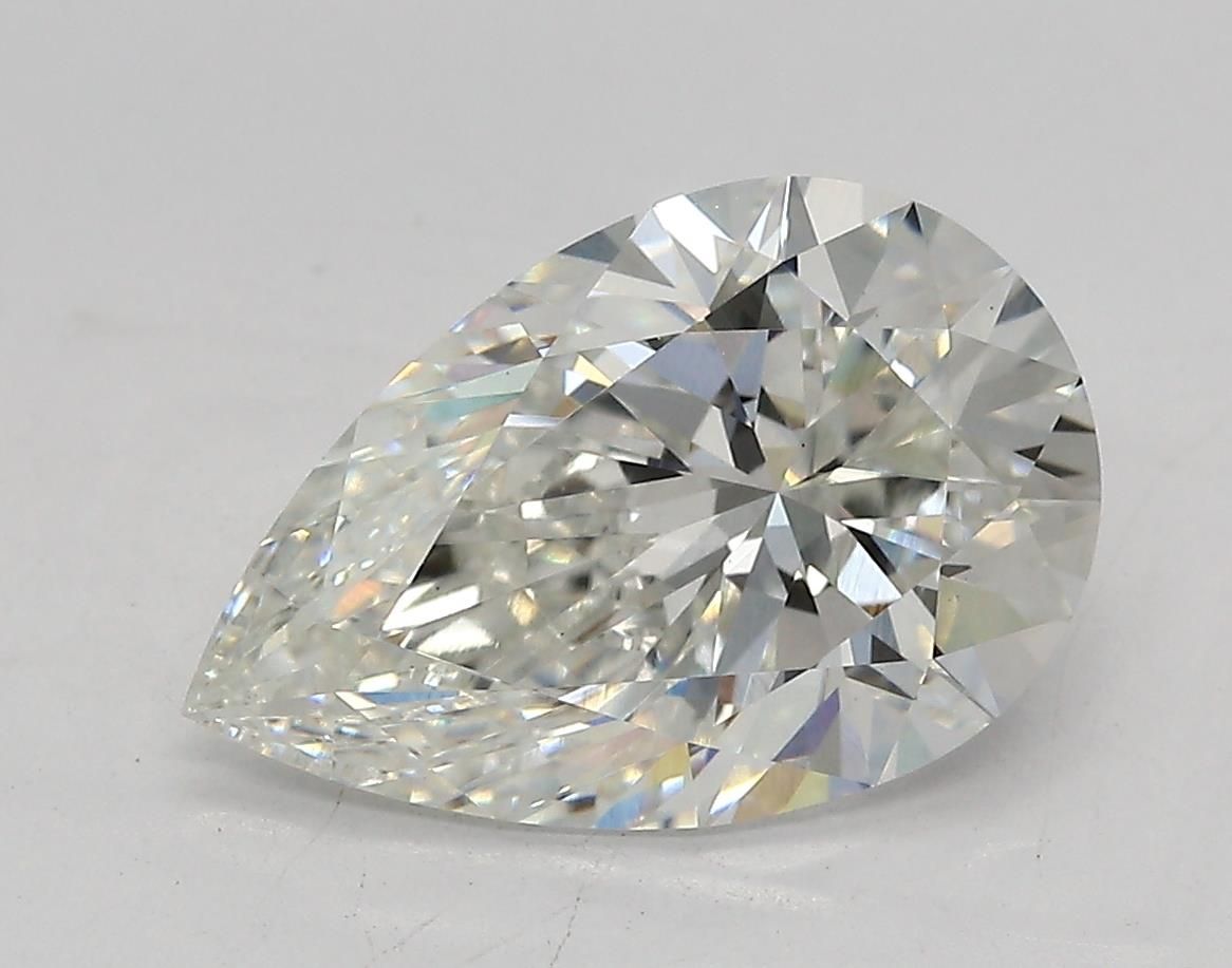 3.01 ct. pear Lab Grown Diamond front image