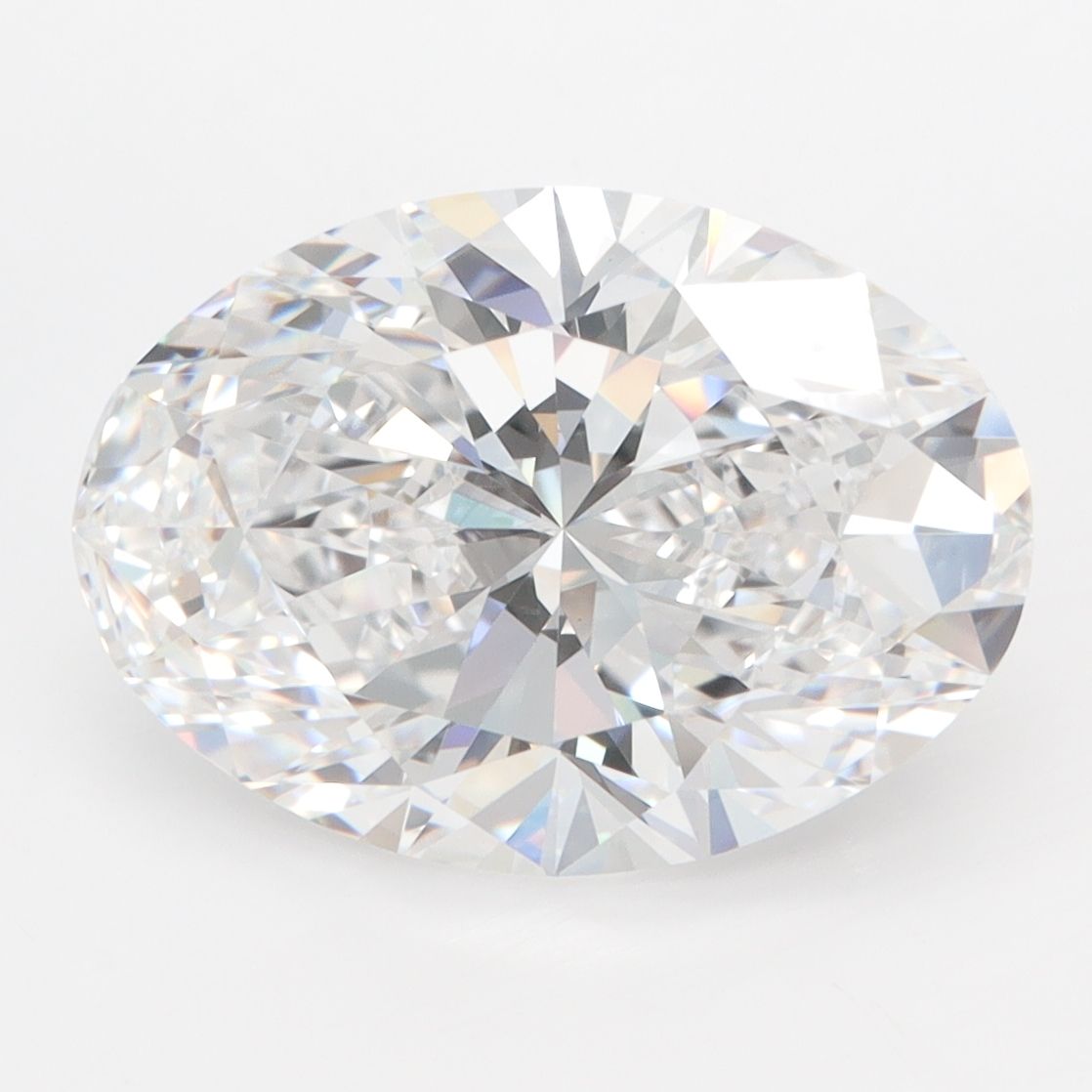 5.01 ct. oval Lab Grown Diamond front image
