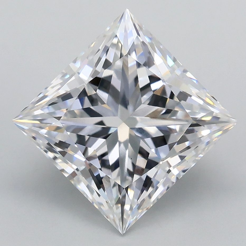 3.08 ct. princess Lab Grown Diamond front image