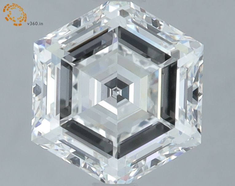 2.1 ct lab-grown Hexagonal Diamond