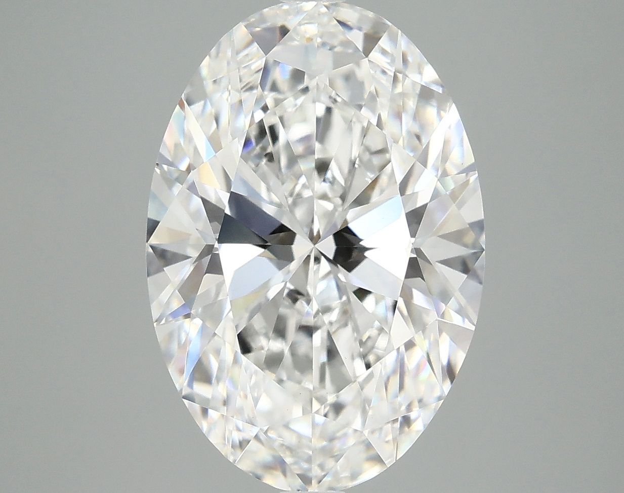 5.09 ct. oval Lab Grown Diamond front image