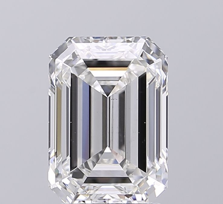 3.02 ct. emerald Lab Grown Diamond front image