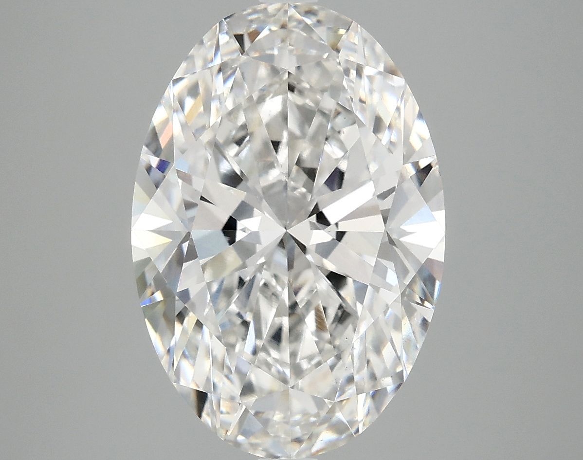 5.06 ct. oval Lab Grown Diamond front image