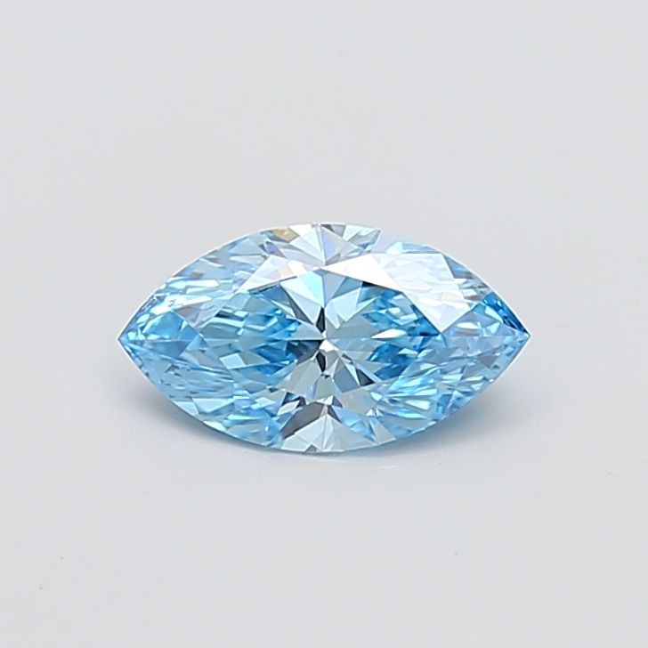 1.01 CT Fancy Vivid Blue MARQUISE