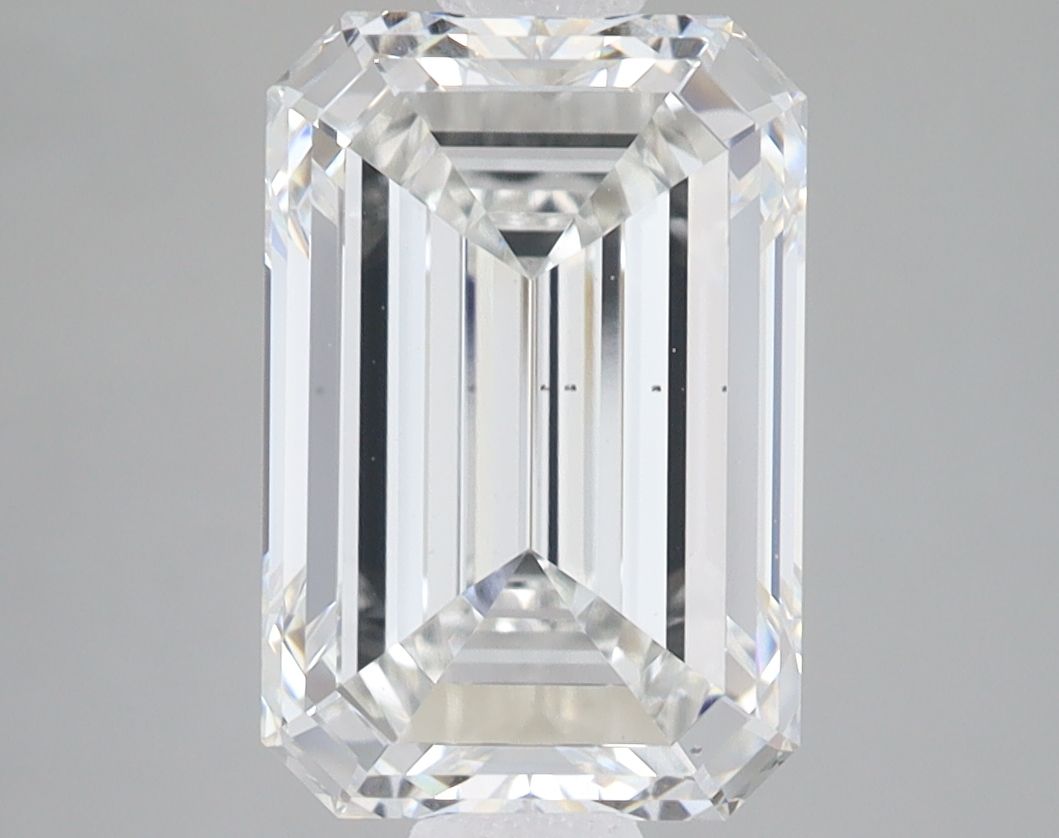 4.02 ct. emerald Lab Grown Diamond front image