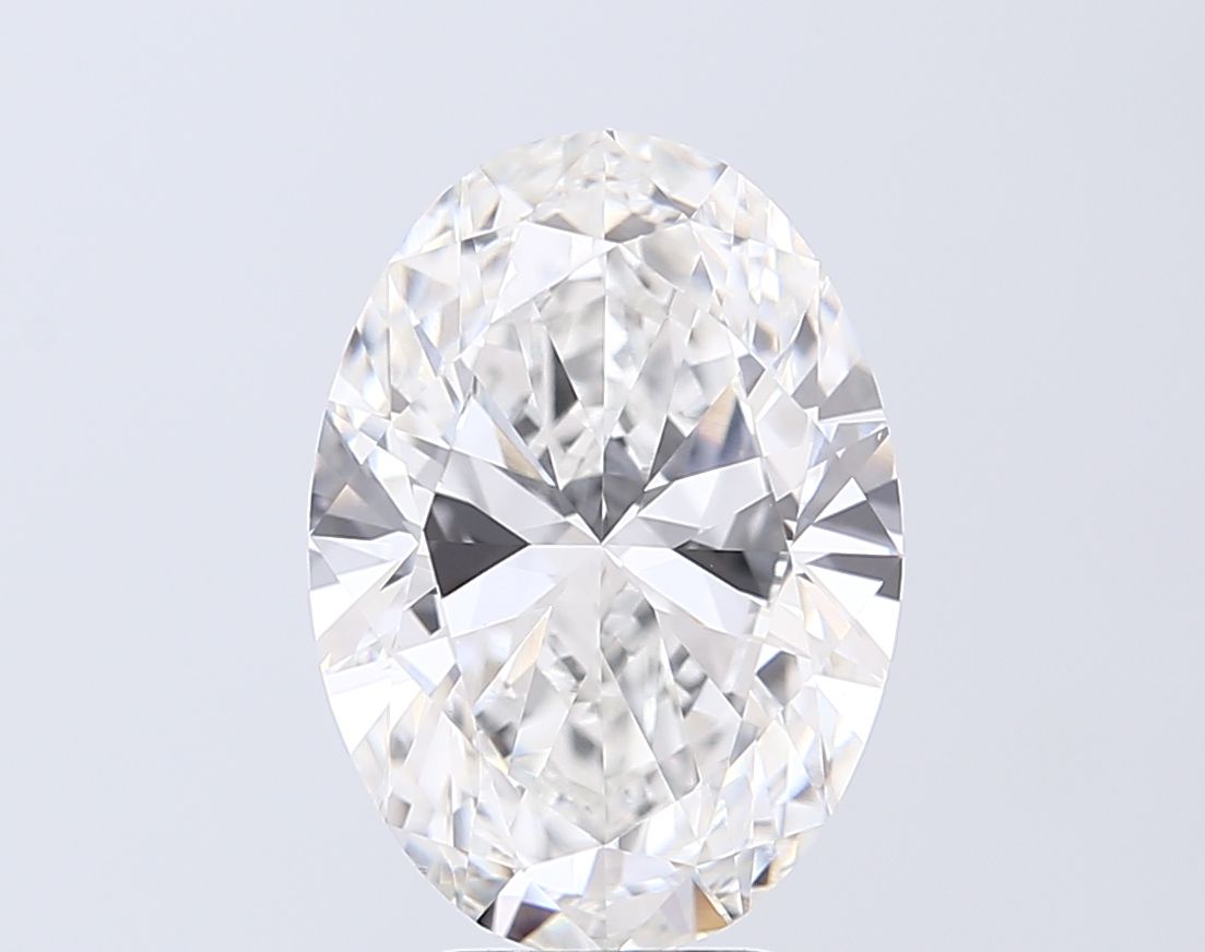 5.06 ct. oval Lab Grown Diamond front image