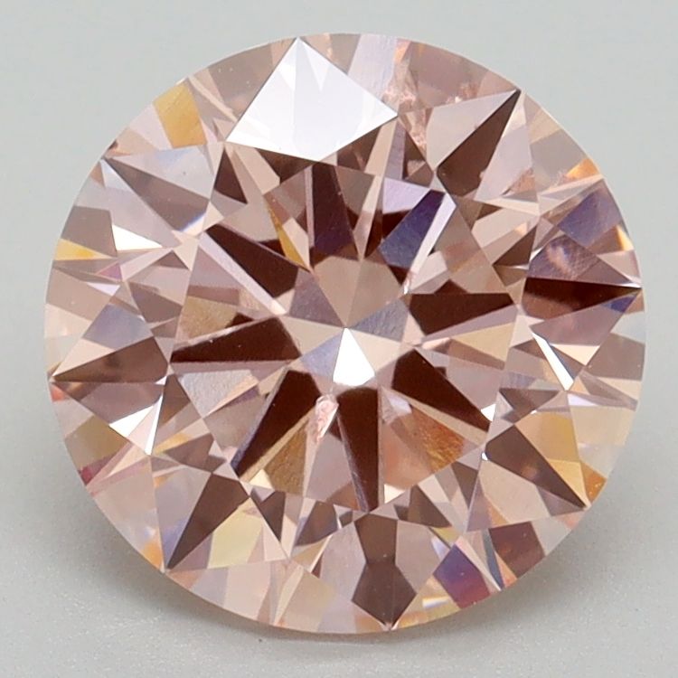 2.68 ct. round Lab Grown Diamond front image
