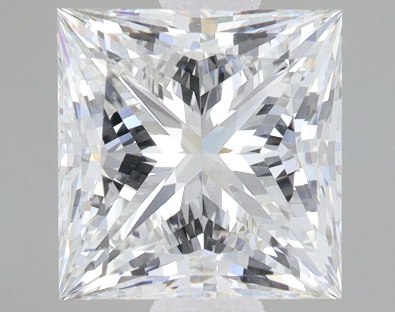 3.01 ct. princess Lab Grown Diamond front image