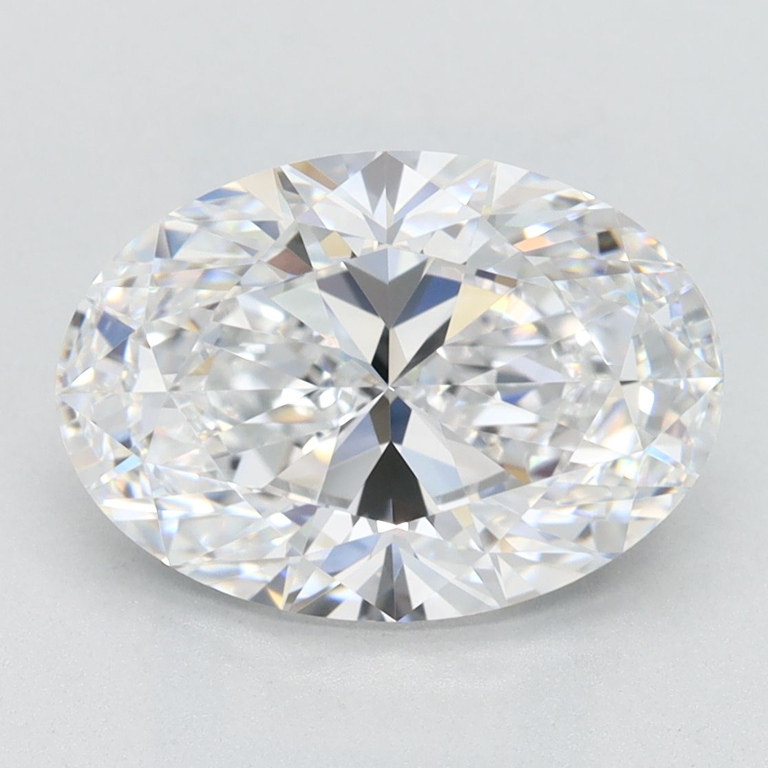3.22 ct. oval Lab Grown Diamond front image