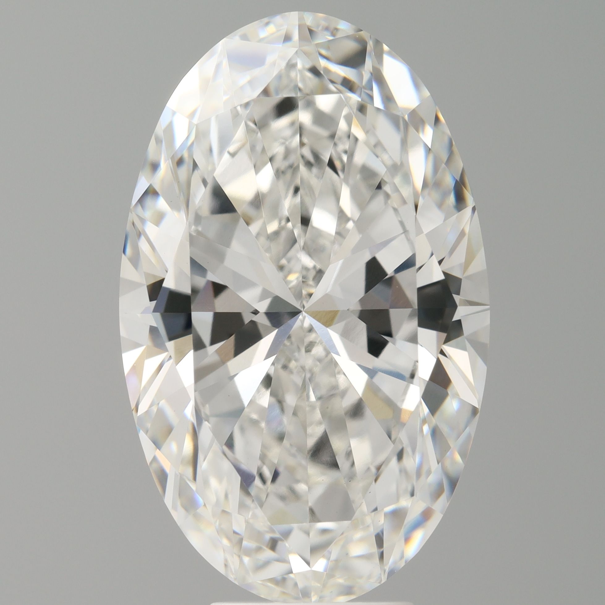 8.05 ct. oval Lab Grown Diamond front image
