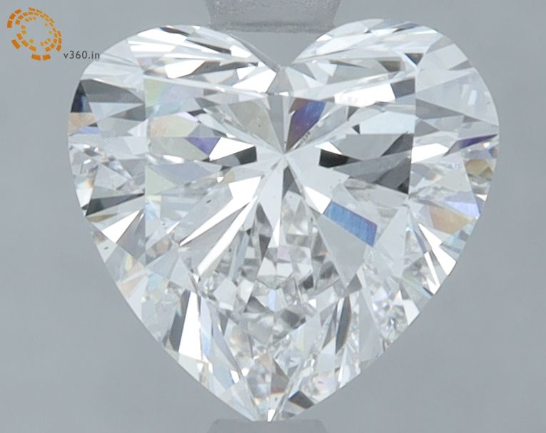 1.55 ct. heart Lab Grown Diamond front image
