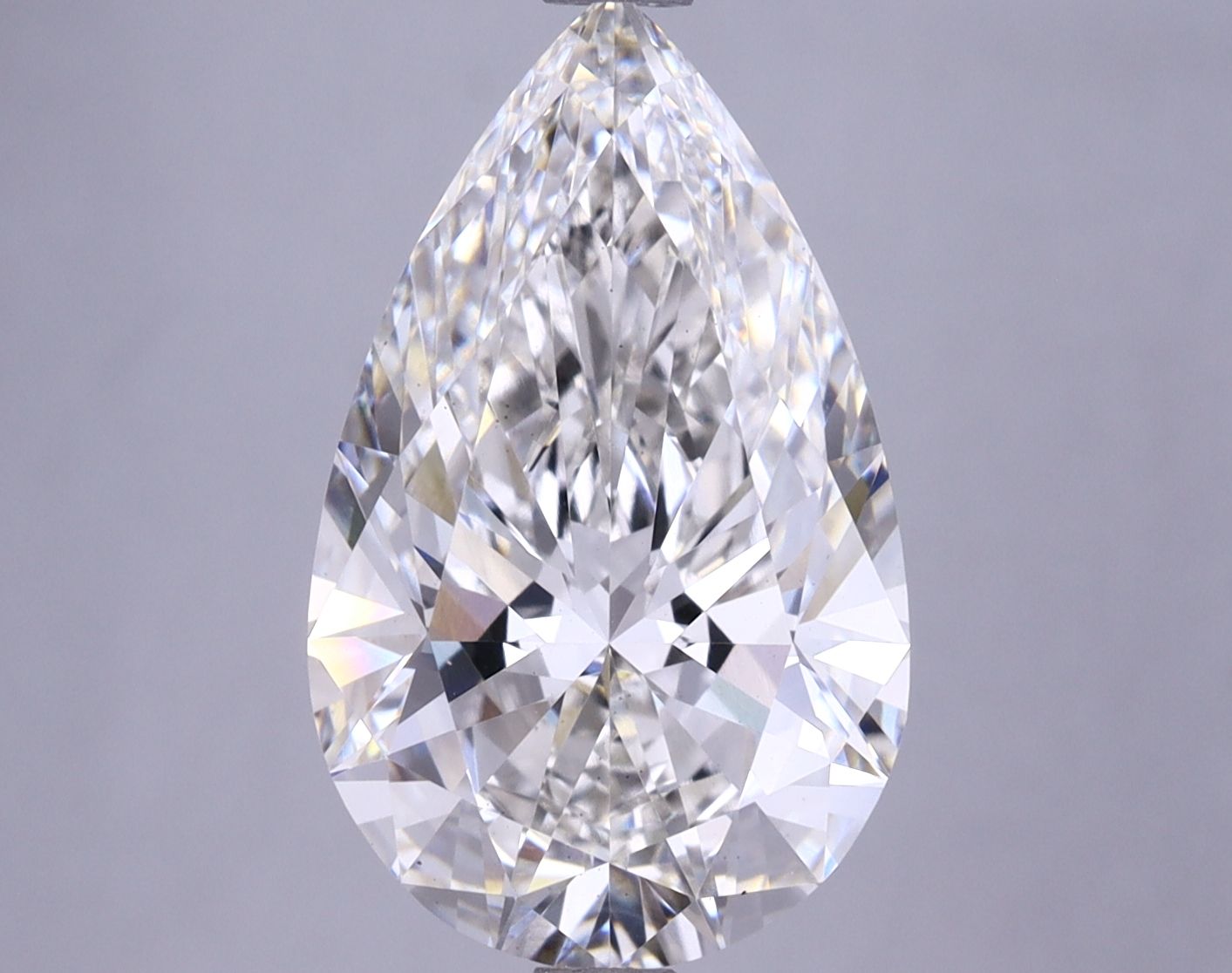 4.86 ct. pear Lab Grown Diamond front image