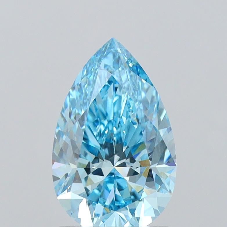 1.8 CT Fancy Vivid Blue PEAR