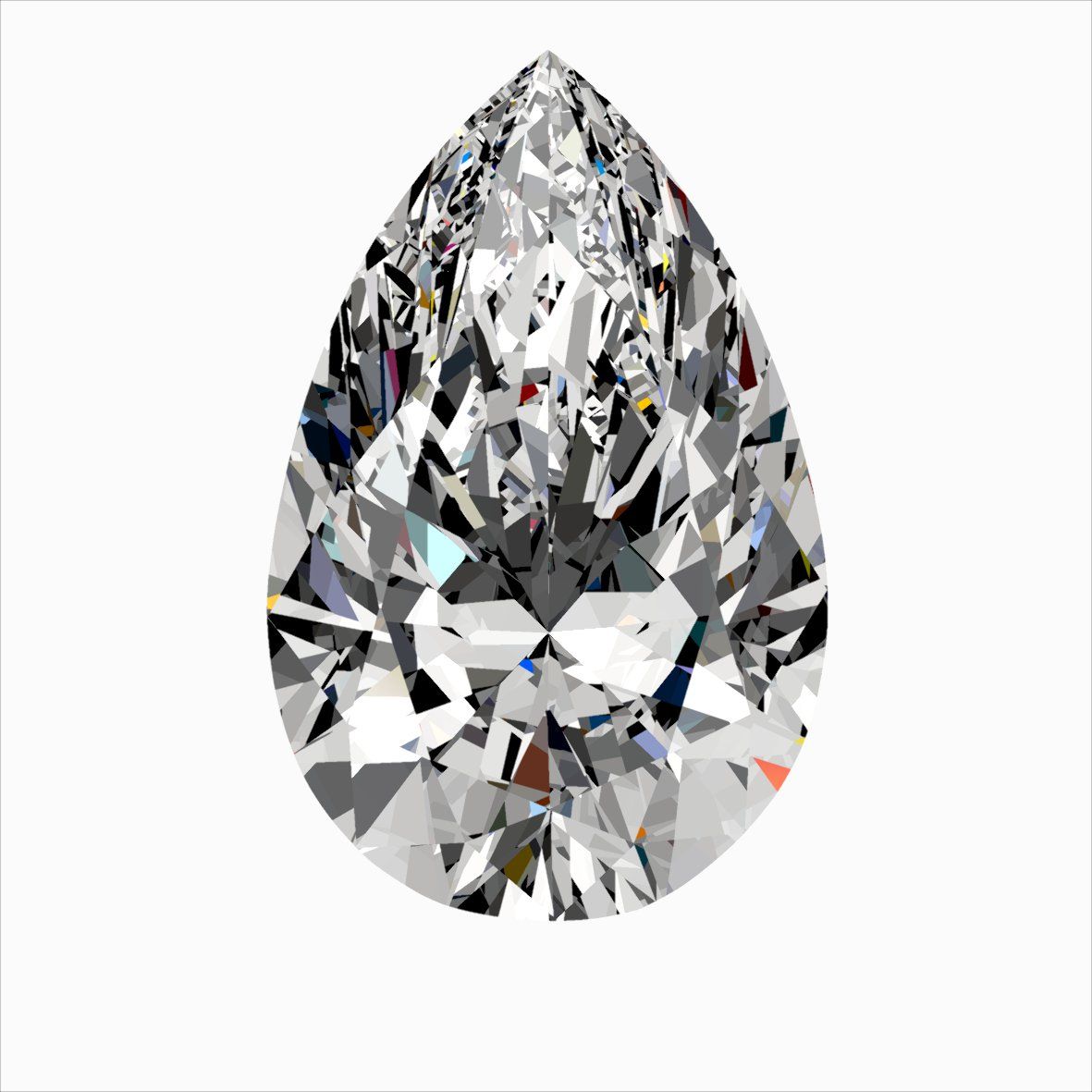 0.61 ct Pear diamond