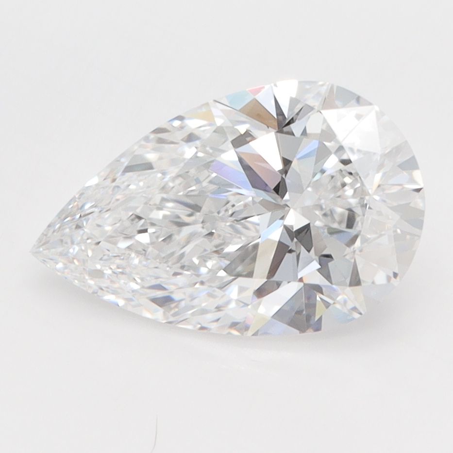 2.10 ct. pear Lab Grown Diamond front image