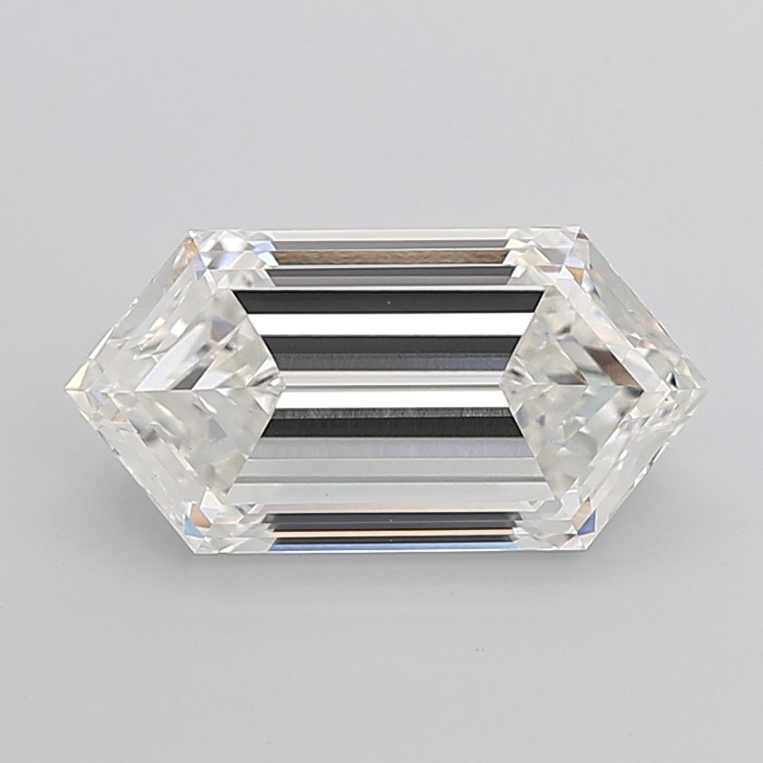 8.08 ct lab-grown Hexagonal Diamond