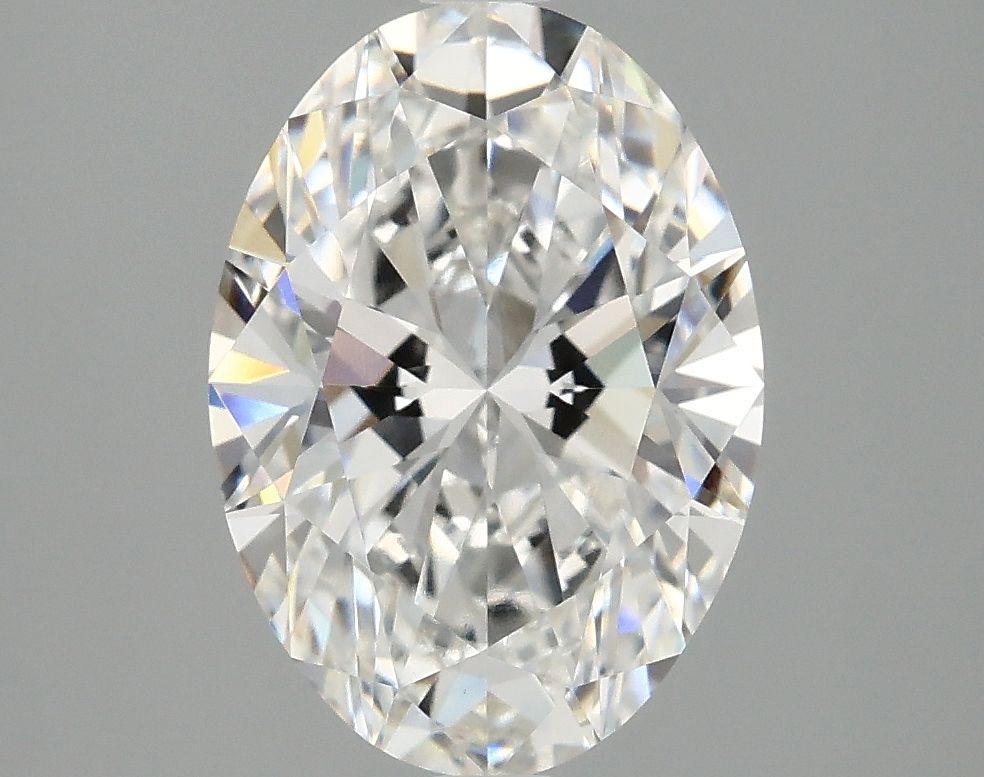 3.10 ct. oval Lab Grown Diamond front image