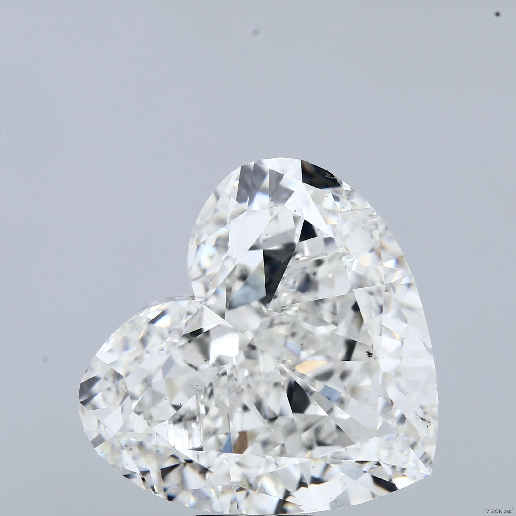 25.02 ct. heart Lab Grown Diamond front image