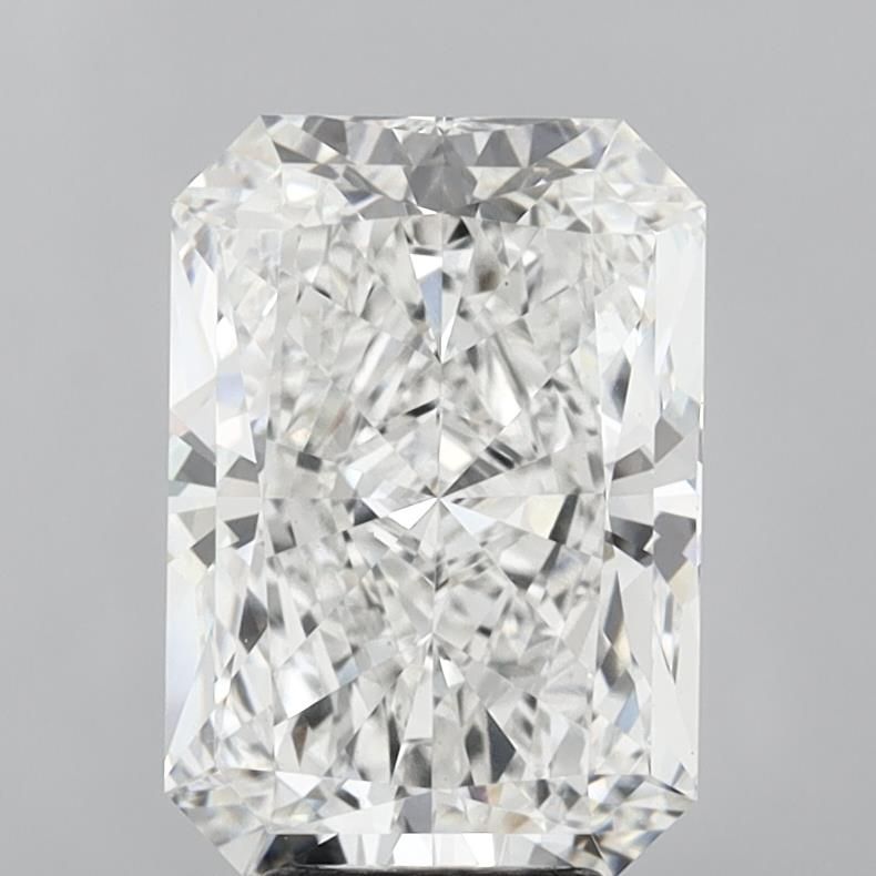 6.56 ct. radiant Lab Grown Diamond front image