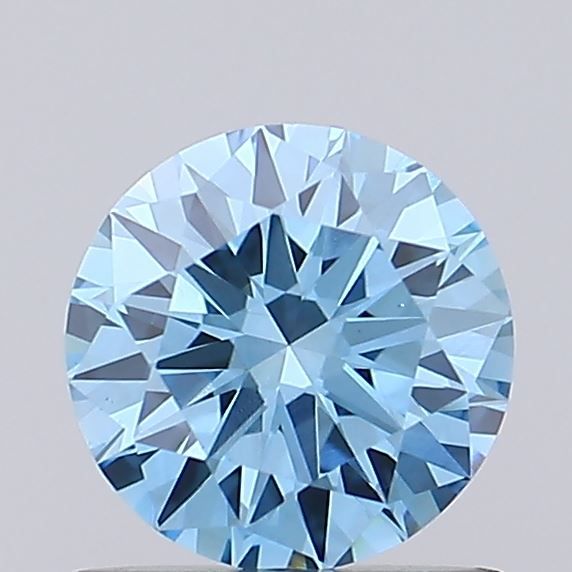 0.69 CT Fancy Vivid Blue ROUND