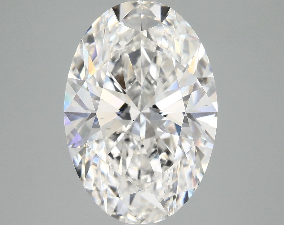 5.09 ct. oval Lab Grown Diamond front image