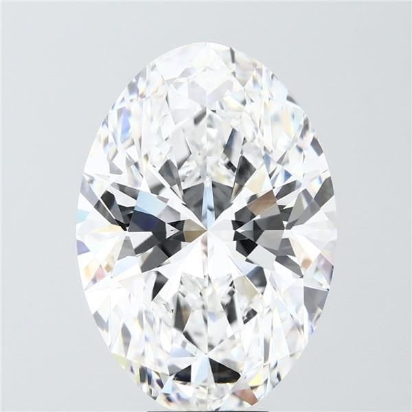 8.09 ct. oval Lab Grown Diamond front image