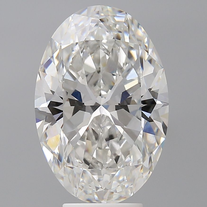 6.02 ct. oval Lab Grown Diamond front image