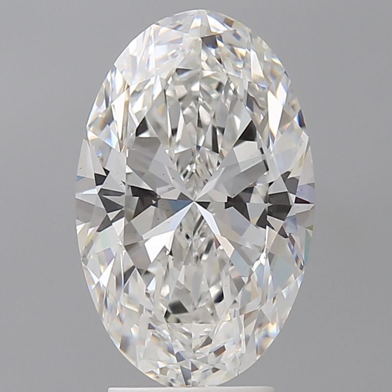 4.05 ct. oval Lab Grown Diamond front image