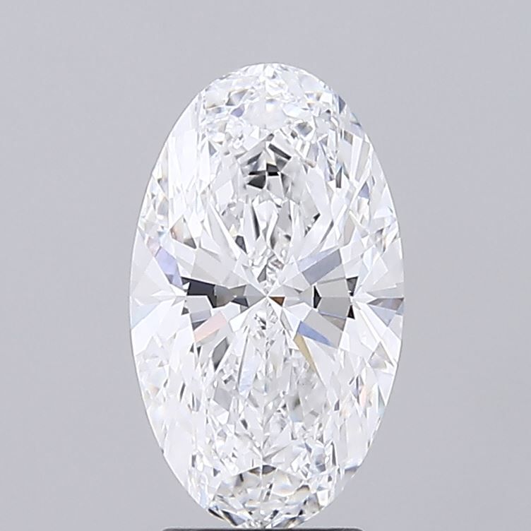 3.01 ct. oval Lab Grown Diamond front image