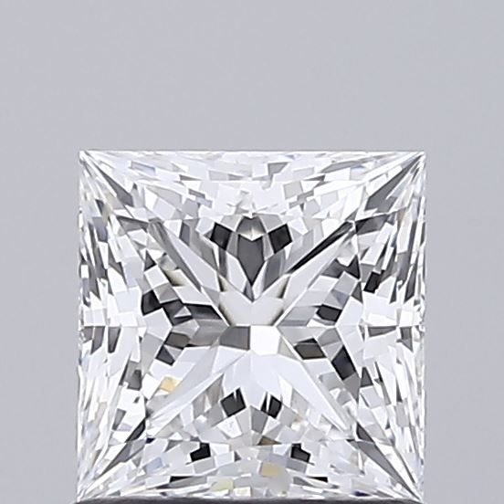1.07 ct. princess Lab Grown Diamond front image