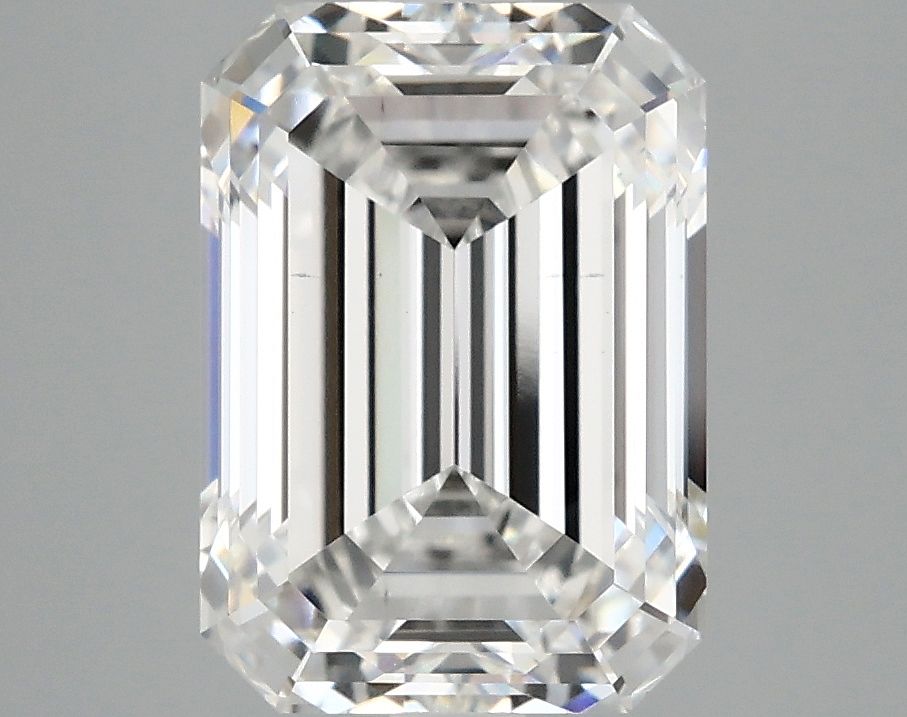 4.10 ct. emerald Lab Grown Diamond front image