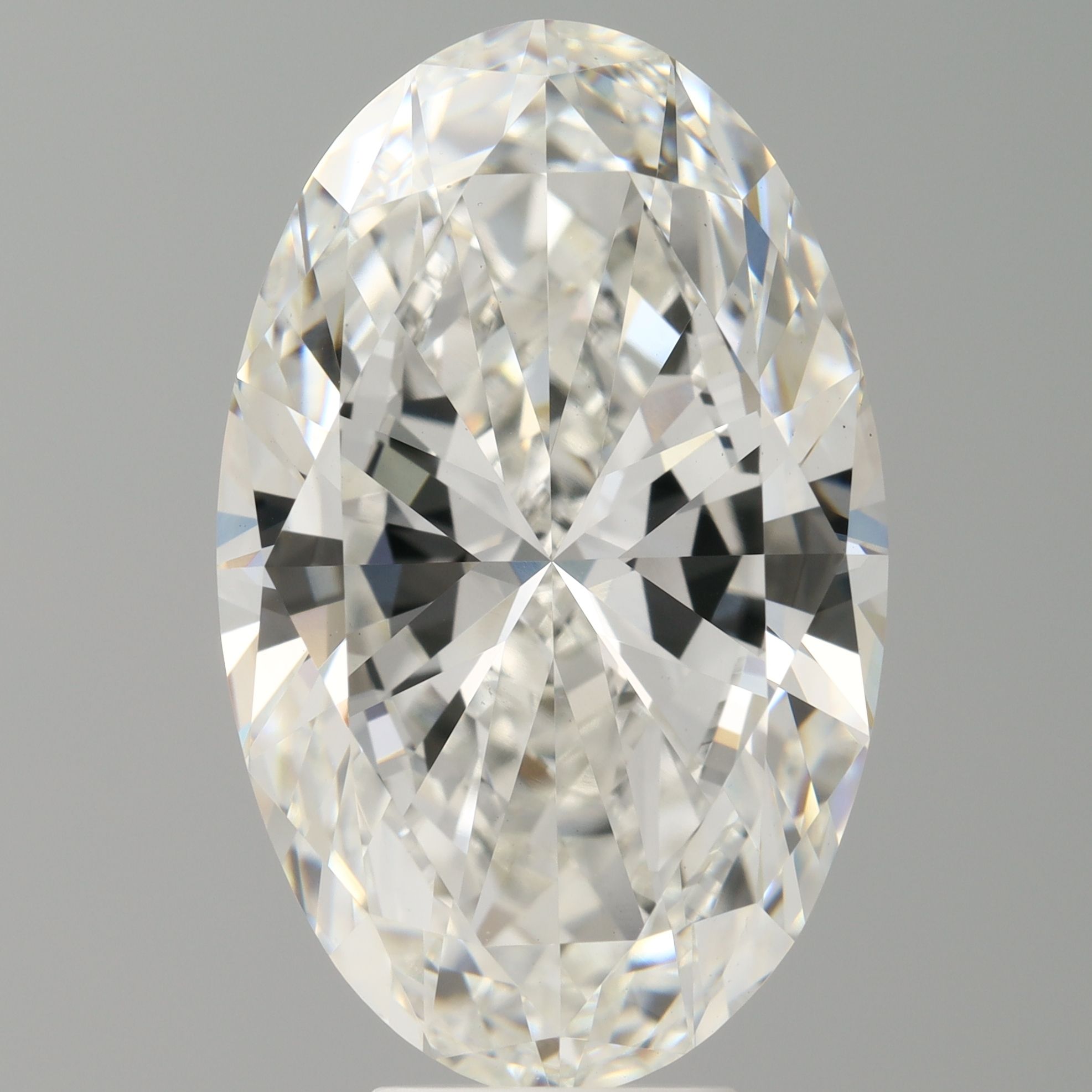 8.02 ct. oval Lab Grown Diamond front image