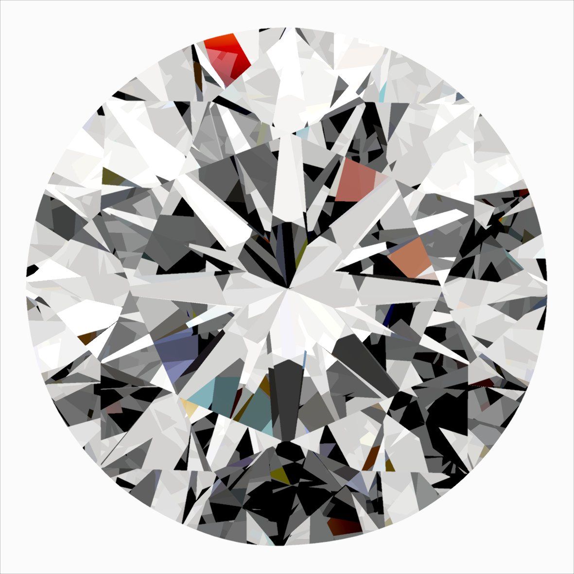 Diamant Rond 0.33 ct - Couleur E - Pureté VS1