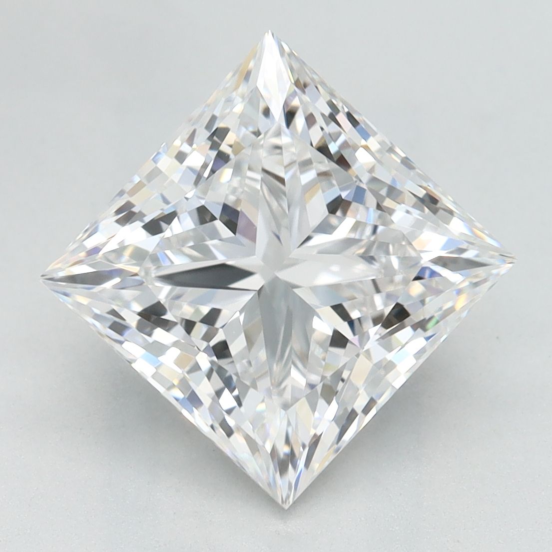 3.46 ct. princess Lab Grown Diamond front image
