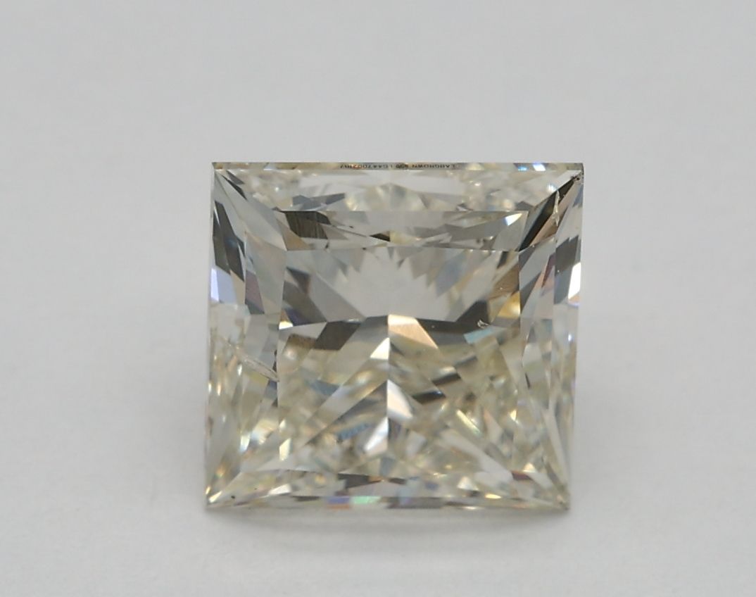 2.11 ct. princess Lab Grown Diamond front image