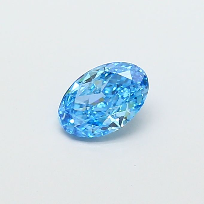 1.02 CT Fancy Vivid Blue OVAL