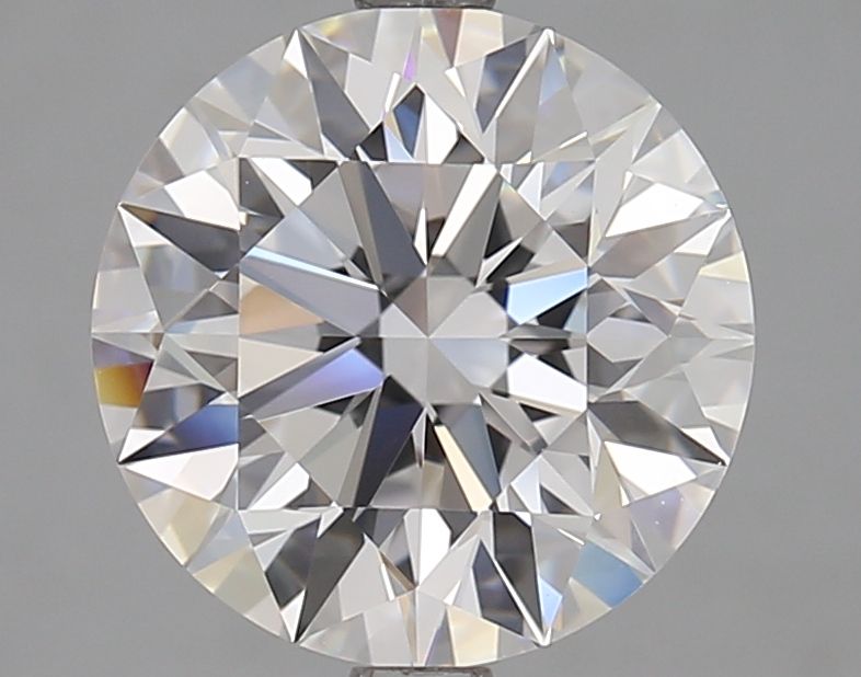 Diamant Rond 3.68 ct - Couleur D - Pureté IF