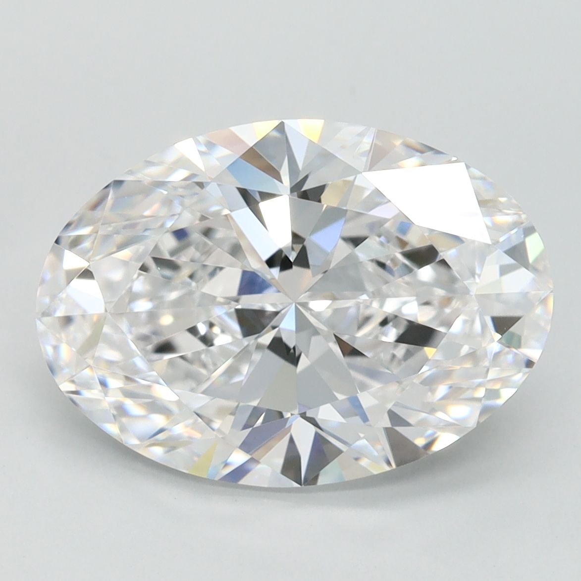3.73 ct. oval Lab Grown Diamond front image