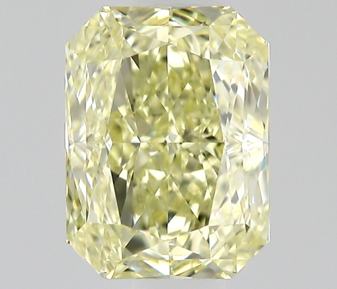 Diament 0.7 ct Fancy Light Yellow/VVS2