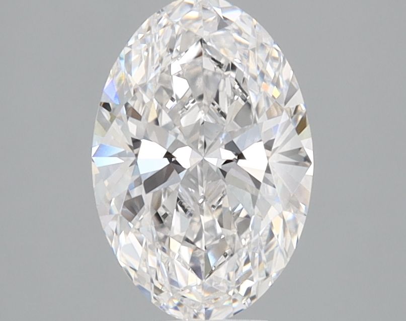 1.23 ct. oval Lab Grown Diamond front image