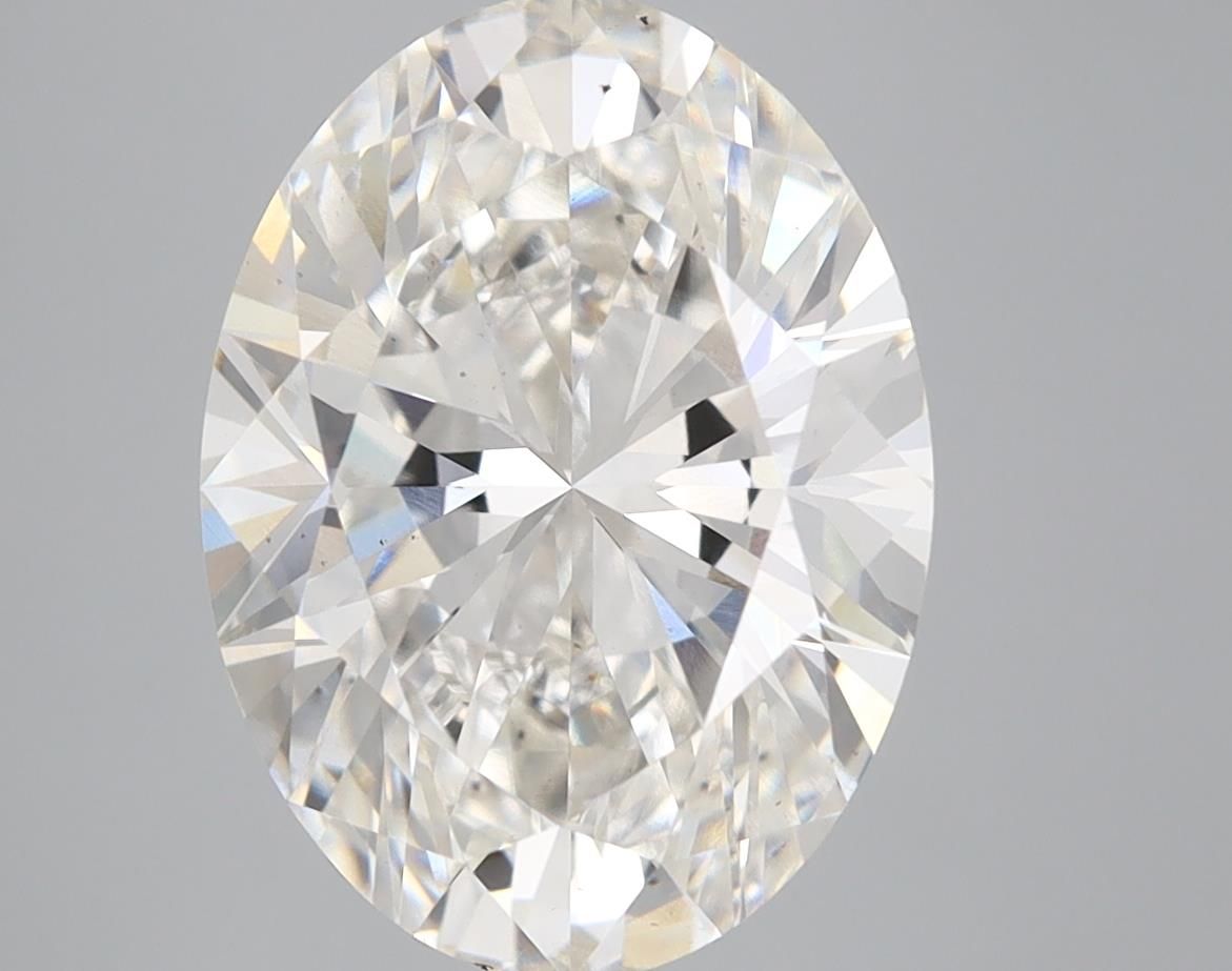 5.00 ct. oval Lab Grown Diamond front image