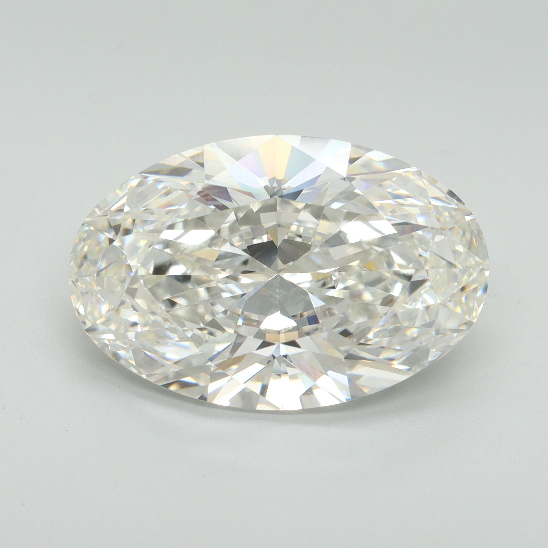 10.02 ct. oval Lab Grown Diamond front image