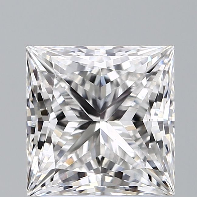 2.07 ct. princess Lab Grown Diamond front image