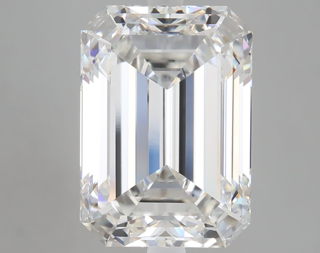 6.04 ct. emerald Lab Grown Diamond front image